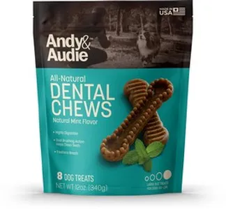 1ea 12 oz. Andy & Audie Large Dental Chew - Treats